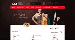 Desktop Screenshot of naradistubai.cz